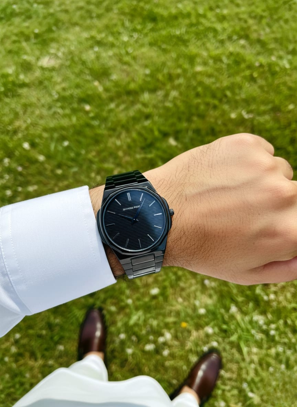 Universe Point Slim Watch ( With High Quality Box )