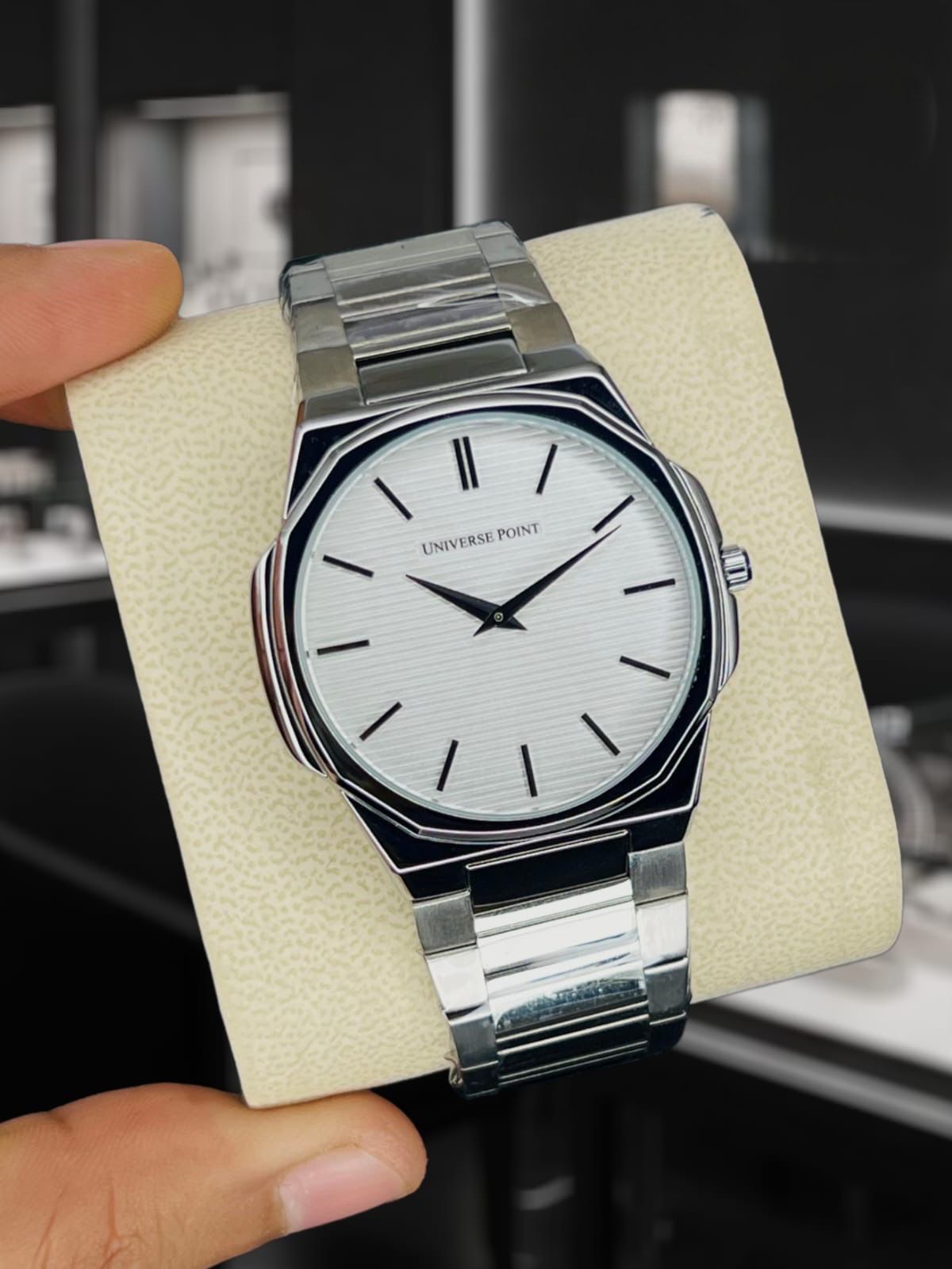 Universe Point Slim Watch ( With High Quality Box )