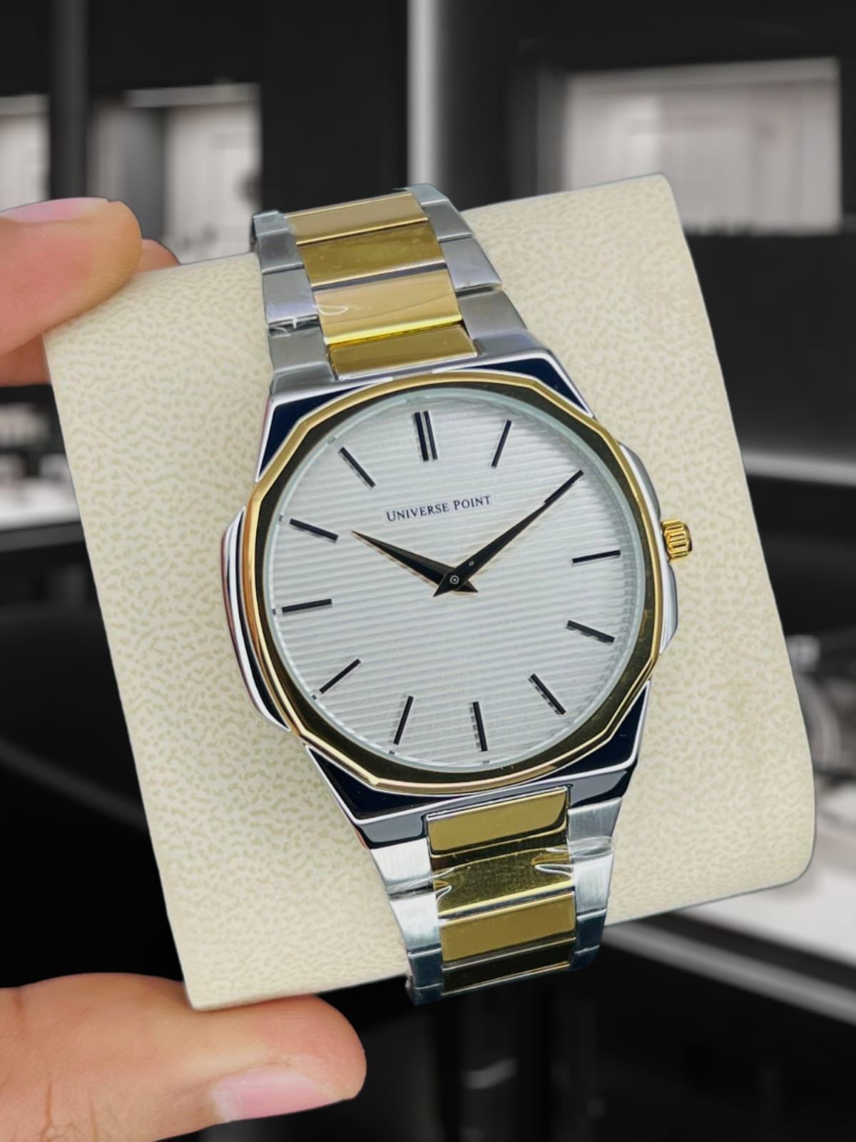 Universe Point Slim Watch ( With High Quality Box )