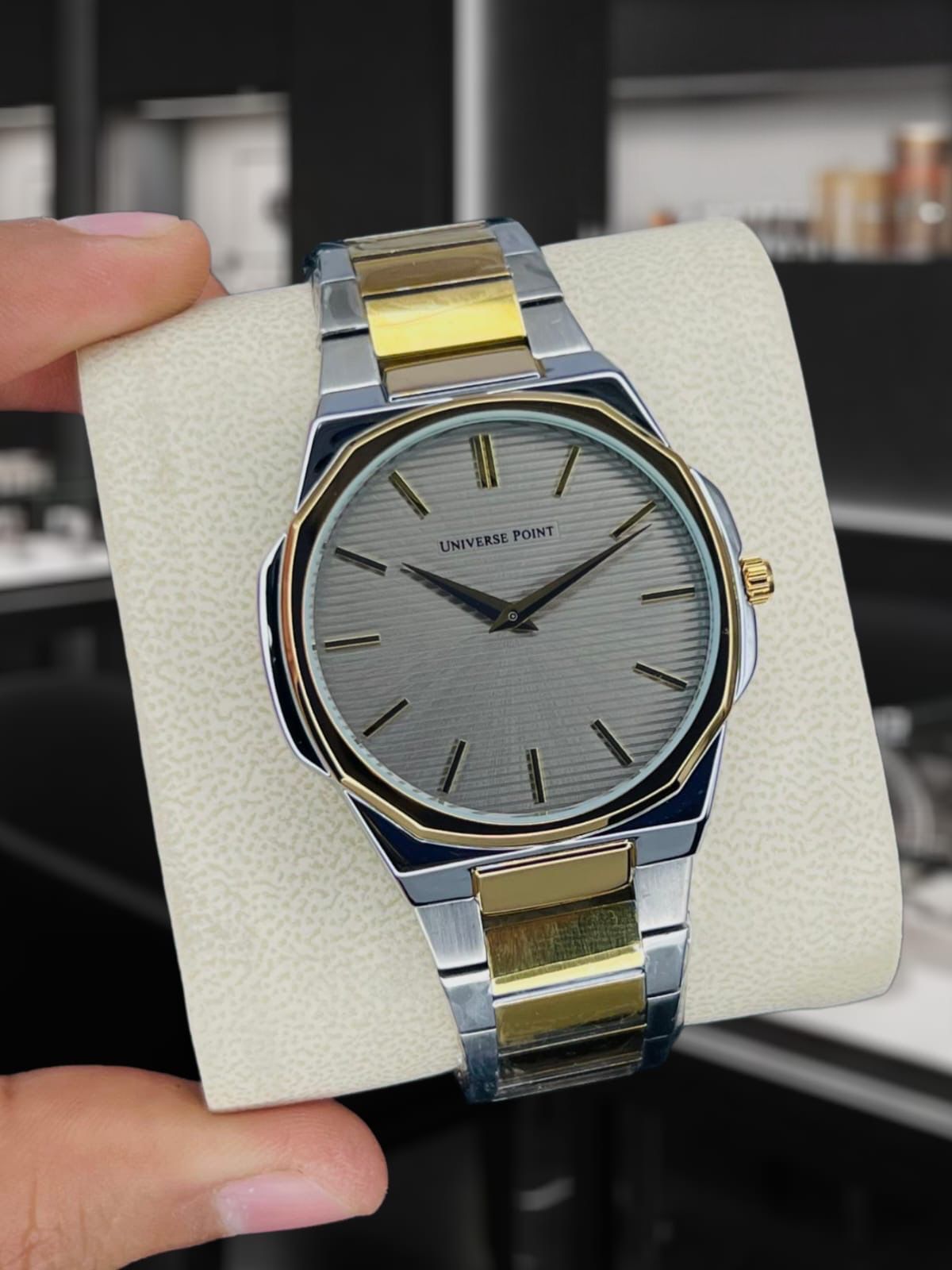 Universe Point Slim Watch ( With High Quality Box )