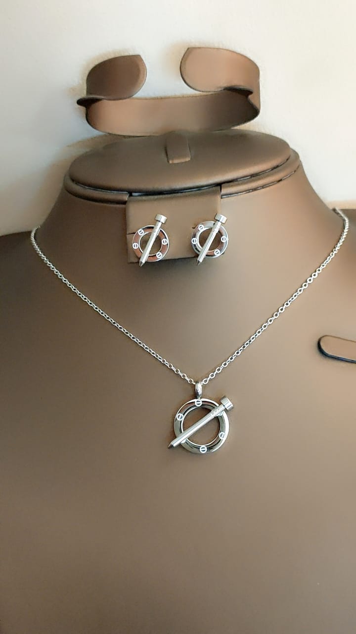 Valentino Stainless Steel Necklace