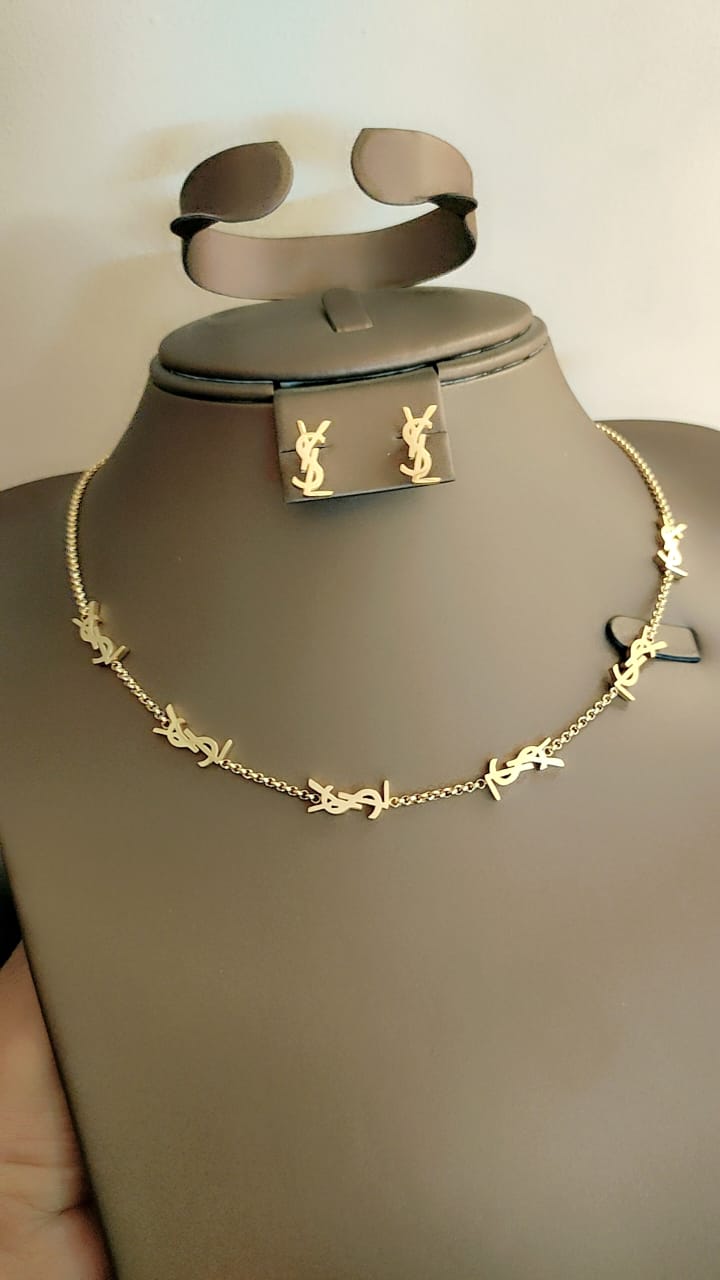Valentino Stainless Steel Necklace