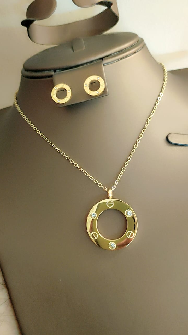 Valentino Stainless Steel Necklace