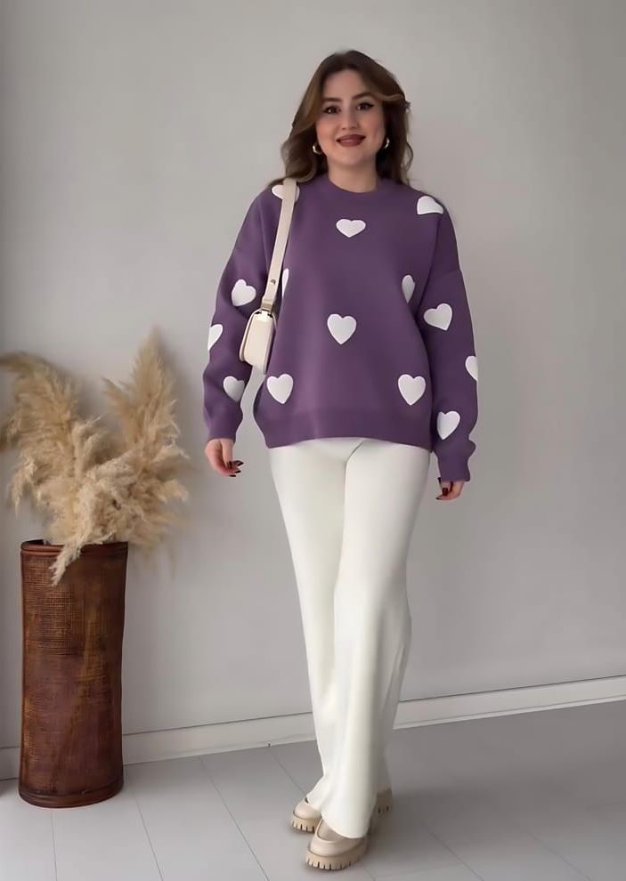 Printed Warm Winter Fleece Co-Ord Set