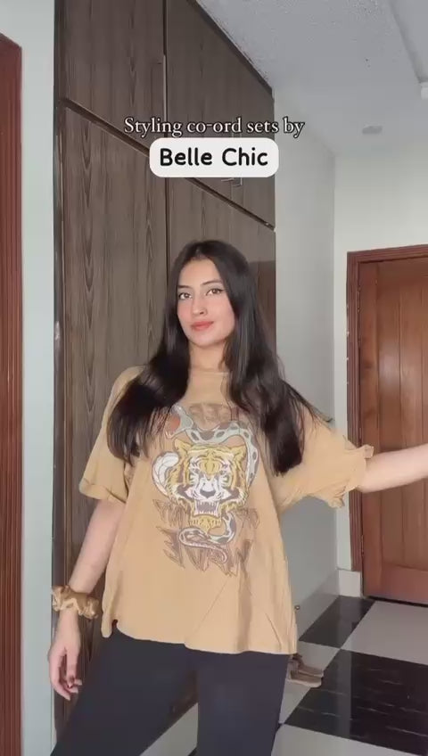 SS 115 Zebra Print CO-Ord Set